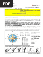 GEOGRAFIA 7º [LOC. RELATIVA + ORIENTAÇÃO - FICHA (IN)FORMATIVA] (RP)