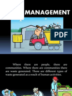 Sanitation: Waste Management