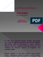 Post-Colonial Poetry Analysis