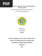 Download Perubahasan Lahan Pasca Tsunami di Kota Banda Aceh by Tasa Andrian SN187577193 doc pdf