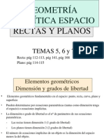 02 Geometria Analitica en El Espacio Recta y Plano