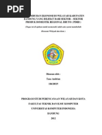 Download PERTUMBUHAN EKONOMI DI WILAYAH KABUPATEN BANDUNG YANG DILIHAT DARI SEKTOR  SEKTOR PRODUK DOMESTIK REGIONAL BRUTO  PDRB  by Tasa Andrian SN187578559 doc pdf