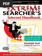 The Extreme Searcher's Internet Handbook