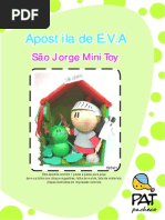 082-são jorge mini toy