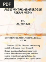Download Akses Untuk Memperoleh Rekam Medik by Agus Join SN187585246 doc pdf