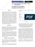 Case Hardened Part Performance