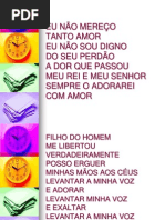 EU NÃO MEREÇO TANTO AMOR