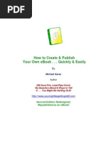 Download FREE eBook Tells You How to Publish Your Own eBook by Michael Garee SN18758770 doc pdf