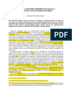 Ideas y Actitudes Improductivas en La Enseñanza Con Alumnos Mayores