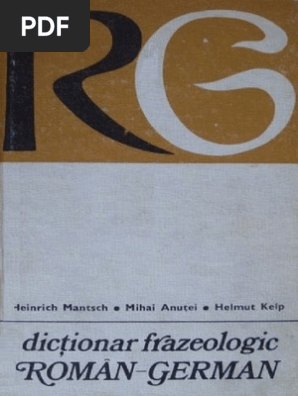 Dict Frazeologic Roman German
