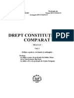 Drept Constitutional Comparat Vol I Tratat Calinoiu Duculescu C Duculescu