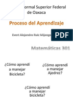 Proceso Del Aprendizaje