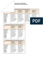 Calendario Discipline Alfonso Belfiore 2013-2014