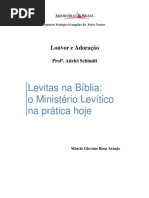 Levitas na Bíblia - o Ministério Levítico na prática hoje