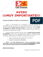 Aviso concredito