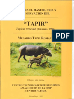 92418389 Guia Para El Manejo Cria y Conservacion Del Tapir