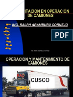 CAPACITACION EN OPERACIÓN DE CAMIONES