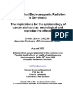 DR Neil Cherry - Evidence That Electromagnetic Radiation Is Genotoxic - 2002