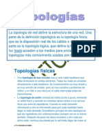 Redes Informaticas Topologías