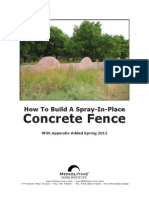 Concrete Fence