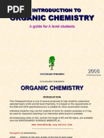 Organic Chemistry A Levels A2 