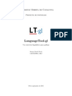LanguageTool-gl: Un Corrector Lingüístico para Gallego