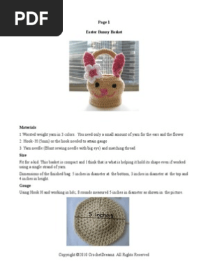 Bunny Basket