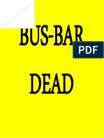 Bus Bar Dead Board