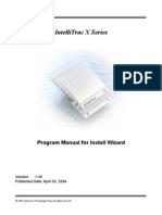 Program Manual For Install X8