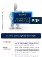 Func - Língua - Orações Coordenadas e Subordinadas PPT (Blog12 12-13)
