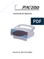 Manual Do Usuário Monitor de Pressão PX-200