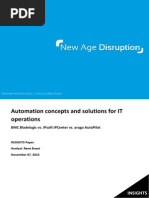 Download INSIGHTS Paper Automation concepts and solutions for IT operations BMC Bladelogic vs IPsoft IPCenter vs arago AutoPilot by Rene Buest SN187664323 doc pdf