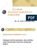 ASPEK UMUM Kedaruratan