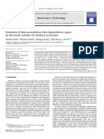 Evaluation of Lipid Accumulation From Lignocellulosic Sugars for Biodiesel Production