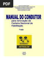 Apostila para Renovação da Carteira Nacional de Habilitação