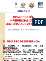 UNIDAD III.COMPRENSION INFERENCIAL DE LA LECTURA..pptx