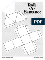Roll A Sentence PDF