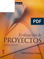 Baca Urbina Gabriel - Evaluacion de Proyectos (5ed)