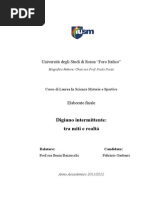 Download Tesi Digiuno Intermittente tra miti e realt Universit degli studi del Foro Italico Dr Fabrizio Gasbarri by Fabrizio Mmt Gasbarri SN187676984 doc pdf