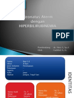 Neonatus dengan Hiperbilirubinemia
