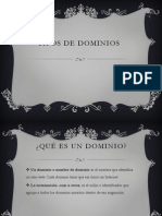 Tipos de Dominios 3