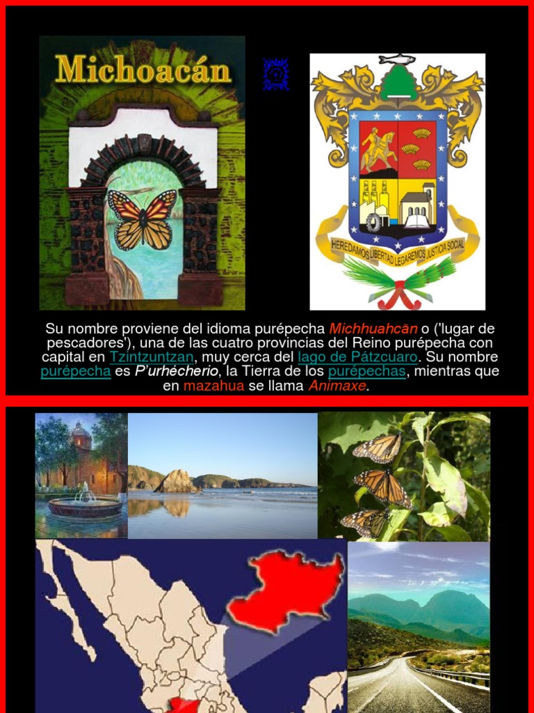 Información sobre Michoacán | PDF | México | America latina