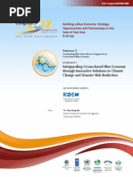 Proceedings of the Workshop on Safeguarding Ocean-based Blue Economy through Innovative Solutions to Climate Change and Disaster Risk Reduction