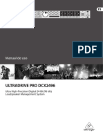 Ultradrive Behringer Dcx2496 p0036 m Es