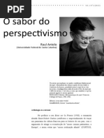 Raul Antelo - O Sabor do Perspectivismo