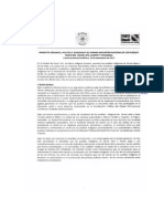 Mandato Organico Del Primer Encuentro de Pueblos Indigenas