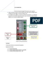 Control DR-20: selección de parámetros