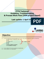 FTTH Technical Process Flow, Troubleshooting & FAQs-V1-Ukm v3