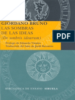 Las Sombras de Las Ideas-Giordano Bruno