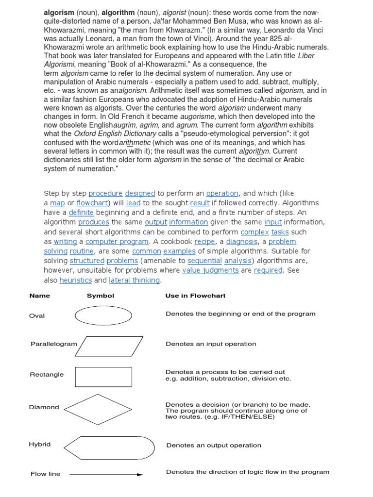 Algorism | PDF | Algorithms | Arithmetic